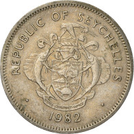 Monnaie, Seychelles, Rupee, 1982, British Royal Mint, TTB+, Copper-nickel - Seychellen