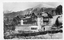 (RECTO / VERSO) IGLS EN 1962 - HOTEL MAXIMILIAN - BEAU TIMBRE ET CACHET - FORMAT CPA - Igls