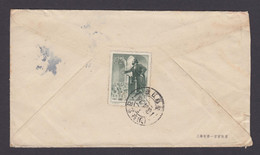 China 1962 Cover,C46(2-2) Karl Marx,Ningbo To Osaka Japan,VF - Briefe U. Dokumente