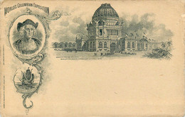IL - ADMINISTRATION BUILDING - WORLD'S COLUMBIAN EXPOSITION CHICAGO - 1893 - CPA PRECURSEUR ILLUSTREE - Chicago