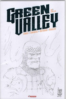 Green Valley Variant Cover With Sketch (pencil) By Giuseppe Camuncoli - Tavole Originali