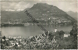 Lugano - Paradiso - Monte Bre - Foto-AK - Verlag O. Rüedi Lugango Gel. 1953 - Paradiso