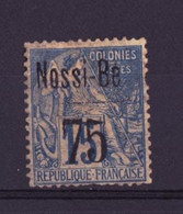 Nossi Bé - Nosy Be - Madagascar 1893 Y&T N°21 - Michel N°(?) * - 75cs15c Type Alphée Dubois - Nuovi