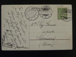 Oblit. Diekirch + Ettelbruck Sur Carte Postale Luxembourg 1910 - Máquinas Franqueo (EMA)
