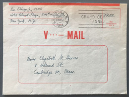 USA - V-MAIL Service / Official Business 1944 - (W1350) - Marcophilie