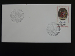 Lettre Cover Oblit. Revolution Francaise Canton De Nogent Mandres 52 Haute Marne 1989 - Franz. Revolution