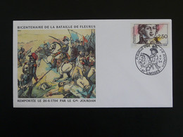 Lettre Commemorative Cover General Jourdan Bataille De Fleurus Limoges 87 Haute Vienne 1994 - French Revolution