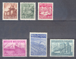 België Nr 767-772 XX Cote €67,50 Perfect - 1948 Esportazione