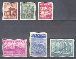 België Nr 767-772 XX Cote €67,50 Perfect - 1948 Exportation