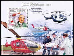 Guinée-Bissau - Croix-Rouge / Rode Kruis - John Flynn - Hélicoptères