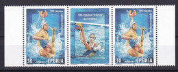 SERBIA 2021,100 YEARS OF SERBIAN WATER POLO,WIGNETTE,MNH - Serbia