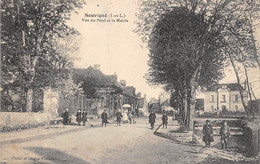 Souvigné       37          Vue Du Pont Et La Mairie         (voir Scan) - Autres & Non Classés