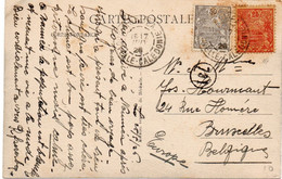 Nouvelle Caledonie - Carte Postale - Nouméa Vers Bruxelles Belgique - 1926 - B31 - Covers & Documents