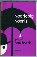 Voorlopig Vonnis Jozef Van Hoeck 1980 (toneelspel) De Sikkel Antwerpen - Theater