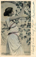 CPA Illustrateur H. RYLAND Jugendstil Art Nouveau * Femme * THE VINE * Series N°178 B * Vienne Viennoise - 1900-1949