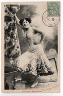 BERGERET -  EN SCENE, MESDAMES -  WOMAN -  USED  1907 -  FRANCE - Bergeret