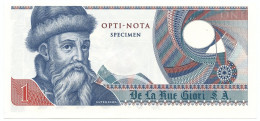 NO VALUE CAMPIONE SPECIMEN DE LA RUE GIORI OPTI NOTA GUTENBERG FDS - [ 7] Errori & Varietà