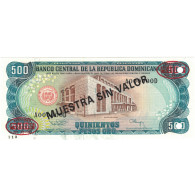 Billet, Dominican Republic, 500 Pesos Oro, 1994, 1994, Specimen, KM:137s2, SPL+ - Dominicaanse Republiek