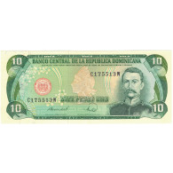 Billet, Dominican Republic, 10 Pesos Oro, 1988, 1988, KM:119c, SPL+ - Dominikanische Rep.