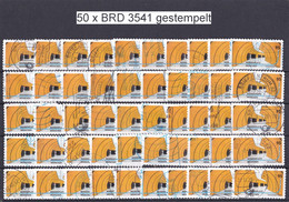 (3541) BRD 2020 O/used (50 X Marienplatz München) (BLK-23) - Used Stamps