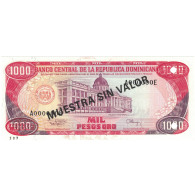 Billet, Dominican Republic, 1000 Pesos Oro, 1994, 1994, KM:138s3, SPL+ - República Dominicana
