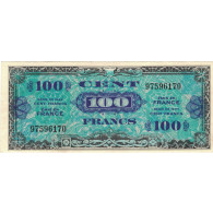 France, 100 Francs, Drapeau/France, 1944, 1944-06-01, TTB+, Fayette:20.1 - 1944 Drapeau/Francia