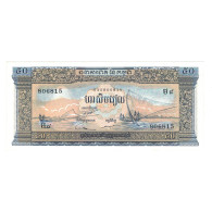 Billet, Cambodge, 50 Riels, 1979, KM:7d, NEUF - Cambogia