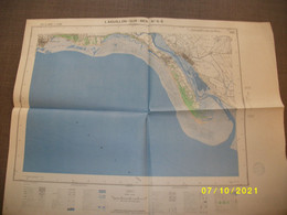 Carte Topographique / Topographic Map - L'Aiguillon-sur-Mer N° 5-6 - France - Topographical Maps