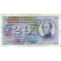 Billet, Suisse, 20 Franken, 1965, 1965-01-21, KM:46l, TTB - Suisse