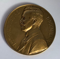 Médaille Bronze. Louis Sauvestre. Ingénieur. Les Ingénieurs Belges. Octobre 1923. G. Devreese - Professionnels / De Société
