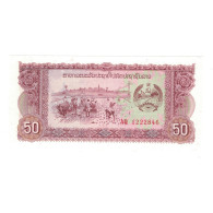 Billet, Lao, 50 Kip, KM:29r, NEUF - Laos