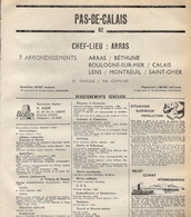 ANNUAIRE - 62 - Département Pas De Calais - Année 1969 - édition Didot-Bottin - 216 Pages - Directorios Telefónicos