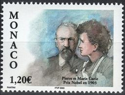 2003	Monaco	2663	Nobel Laureates / Pierre And Marie Curie - Neufs