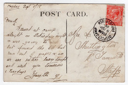 DEEPCUT CAMP Farnborough On PC Of Trafalgar Square - Postmark Collection