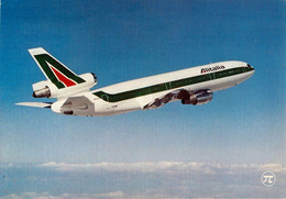 Avion * Aviation * DC 10 * Compagnie Aérienne ALITALIA - 1946-....: Ere Moderne