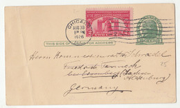 US Postal Stationery Postcard Posted 1926 Chicago IL Pmk B211001 - 1921-40