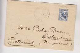 FINLAND 1925 LAPUA Nice  Cover To Austria - Covers & Documents