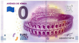 Billet Touristique - 0 Euro - France - Arènes De Nîmes (2019-1) - Private Proofs / Unofficial