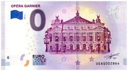 Billet Touristique - 0 Euro - France - Opéra Garnier (2019-2) - Essais Privés / Non-officiels