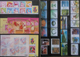Rep China Taiwan Complete Beautiful 2015 Year Stamps -without Album - Annate Complete