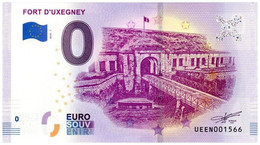 Billet Touristique - 0 Euro - France - Fort D'Uxegney (2019-1) - Essais Privés / Non-officiels