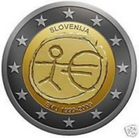 Slovenie 2009   2 Euro Commemo  EMU    UNC Uit De Rol  UNC Du Rouleaux  !! - Slovenia