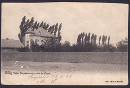 +++ CPA - SILLY - Villa Weymeersch - Coin Du Parc  // - Silly