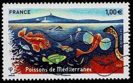 Frankreich 2016,Michel#  Yt:FR 5077, Mi:FR 6499 O Mediterranean Fish - Gebruikt