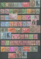 Malaya States - Perak, Trengganu & Johore 1891/1950 ☀ Used Lot - Penang