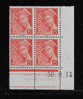 FRANCE  ( FCD3 - 1092 )  1938  N° YVERT ET TELLIER  N° 408   N** - 1930-1939