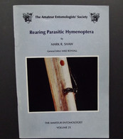 Entomology : Rearing Parasitic Hymenoptera By Mark R. Shaw - 45 Pages - Ciencias Biológicas