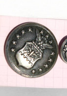 BOUTON UNIFORME ANCIEN - US AIR FORCE - NEW-YORK CITY BUTTON WORKS - D:29mm           (2202.5) - Buttons