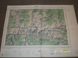 Carte Topographique / Topographic Map - Viève - France - 1971 - Topographical Maps