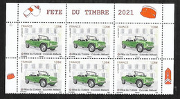 France 2021 -  Yv N° 5519 ** - Fête Du Timbre - Le Timbre Fait Son Cinéma - La Méhari - Neufs